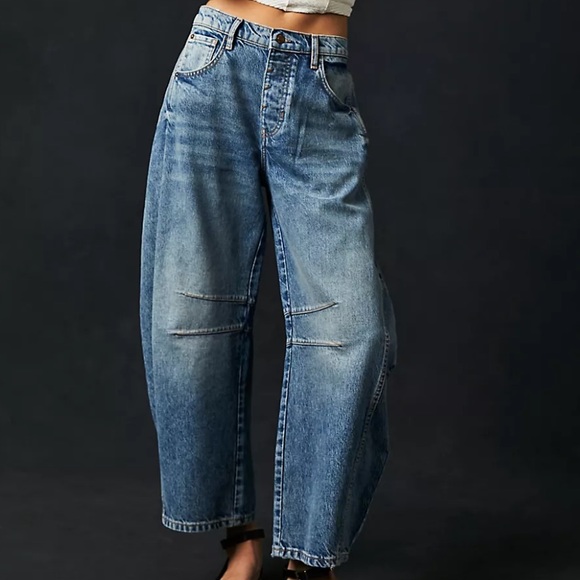 We The Free Denim - Free People Barrel Jeans